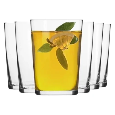 Imagen de Krosno set de 6 vasos té 250 ml Ideal para casa, restaurantes y fiestas Apto lavavajillas