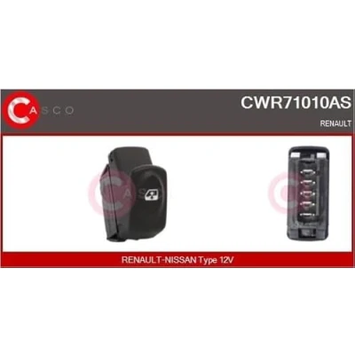 Imagen de SANDO SWR71010.0 Interruptor, elevalunas lado de pasajero, del conductor RENAULT: Kangoo I Express