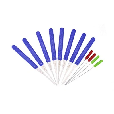 Imagen de Loboo Idea Home Depot Juego de extractores llaves rotas para herramientas cerrajería (12 piezas, azul)