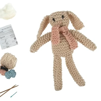 Imagen de Trimits Kit My First, tejer, conejito de peluche