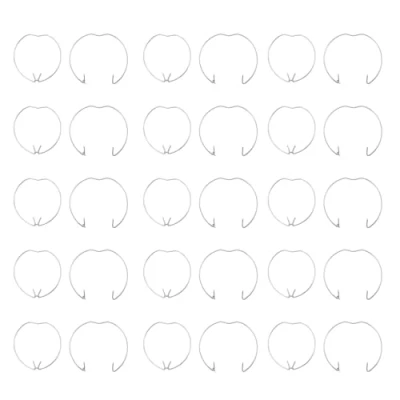 Imagen de VGOL 30 anillos de retención para focos empotrados anillo presión 50 mm compatible con luces empotradas MR16 GU10 LED halógenas