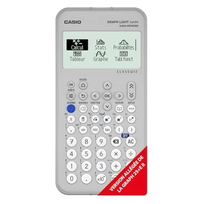 Imagen de Calculatrice scientifique Casio Graph Light Gris