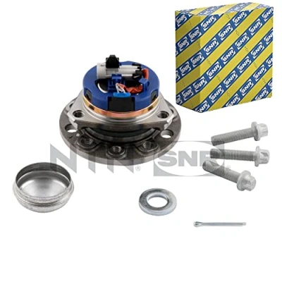 Imagen de SNR R153.33 Juego de cojinete rueda con apoyo caucho, anillo sensor magnético incorporado 136mm OPEL: Zafira A Monovolumen, Astra G CC