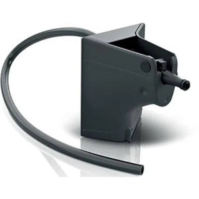 Imagen de SIEMENS Adaptador para depósito de leche TZ70001 recipientes externos, especialmente diseñado cafeteras automáticas EQ.700, accesorio original, apto lavavajillas, color negro