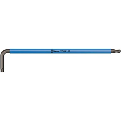 Imagen de Wera 05024487001 967 SXL Llave acodada TORX® Multicolour, versión larga, TX 27, 27