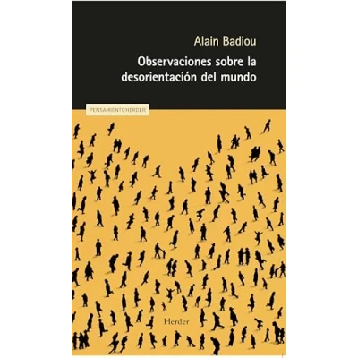 Imagen de Observaciones sobre la desorientación del mundo (Pensamiento Herder)