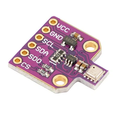 Imagen de placa de sensor BME680, temperatura, humedad, presión BME 680, desarrollo altura ultra pequeña del humedad