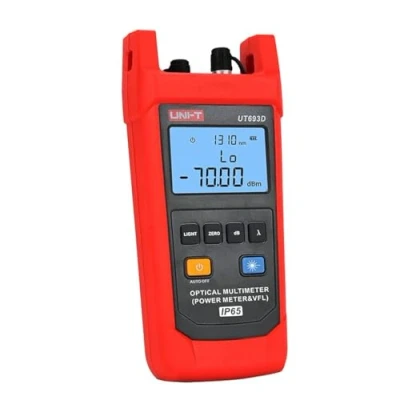Imagen de UNI T UT693D Fiber Optic Tester, Optical multimete, for Construction and Maintenance of Cable Routes