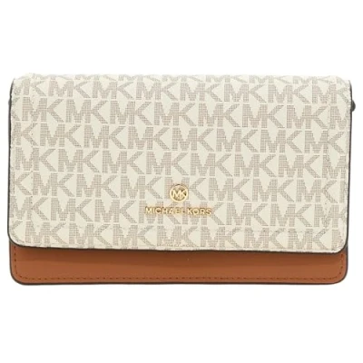 Imagen de Michael Kors JET SET Charm Phone Crossbody Bandolera, Mujer, Talla: One Size, Vanilla/acrn