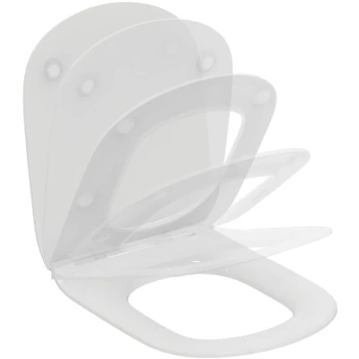 Imagen de Ideal Standard T3527V1 TESI Asiento delgado de cierre lento, cromado