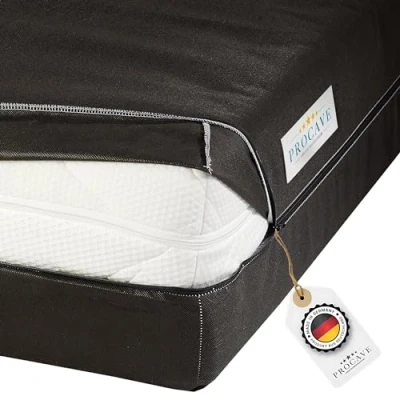 Imagen de PROCAVE Funda de colchón transpirable y con cremallera, Cubierta o bolsa para el cuidado almacenamiento