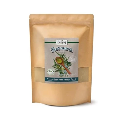 Imagen de Biojoy Romero en Polvo Orgánico (500 g), molido y sin aditivos (Salvia rosmarinus L.)