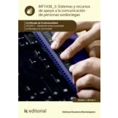 Imagen de Sistemas y recursos de apoyo a la comunicación personas sordociegas. SSCG0211 Mediación entre persona sordociega comunidad (SIN COLECCION)