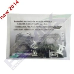 Imagen de ROMIX 90227 Elemento de sujeción, cubierta motor FIAT: Grande Punto Hatchback