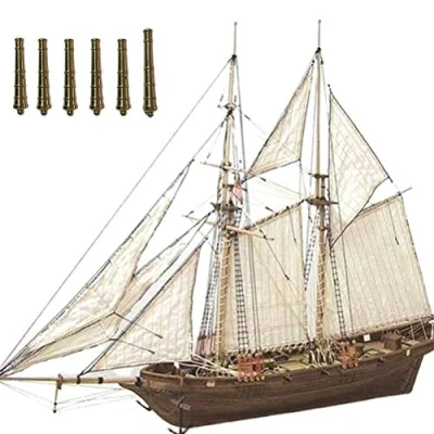 Imagen de Stecto Maqueta de barco, modelo velero, modelos barco madera, kit construcción barcos, barcos vela, regalos para niños