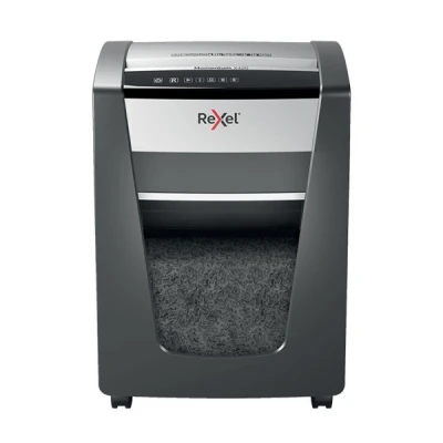 Imagen de Rexel 2104578EU Momentum X420 2104578 Destructora de papel corte en confeti, destruye 20 hojas simultáneamente, papelera 30 l, negro