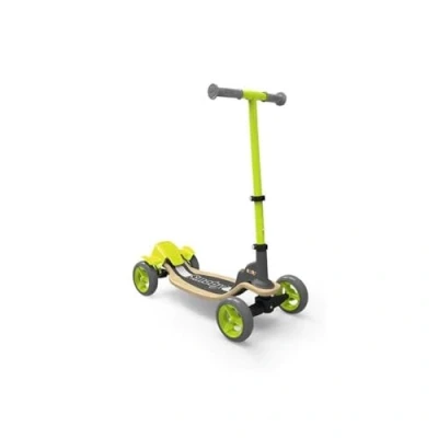 Imagen de Pat�n de madera SMOBY 4 ruedas Manillar ajustable Plegable