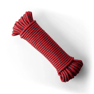 Imagen de Snuro Cuerda de polipropileno (6 mm, 20 m) con núcleo fuerte para una alta estabilidad resistente al desgarro exterior, supervivencia y jardín a