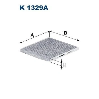 Imagen de FILTRON K 1329A Filtro de habitáculo carbón activado 211 187 15 KIA: RIO 3, 3 Stufenheck, HYUNDAI: ACCENT 4, 4 Stufenheck