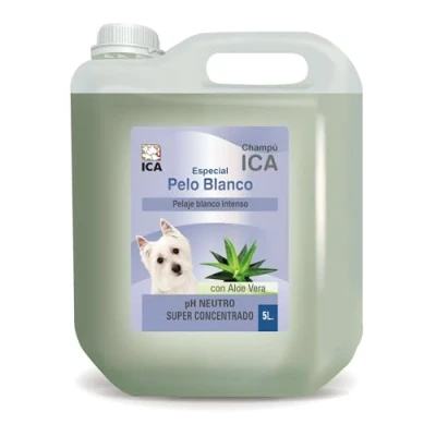 Imagen de ICA CHPG21 Champú Especial Pelo Blanco con Aloe Vera para Perros