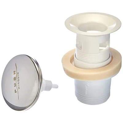 Imagen de Wirquin SP50299 Quick clac Rebosadero para grifo, color cromo