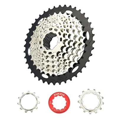 Imagen de CYSKY Cassette de 8 velocidades 11 40T para Bicicleta montaña, Carretera, MTB, BMX