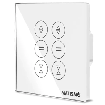 Imagen de MATISMO Interruptor para persiana Wifi Doble con control por porcentaje