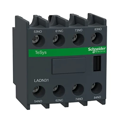 Imagen de Schneider Electric LADN31 TeSys D, Bloque de contactos aux, 3 NO + 1 NC, conexión por tornillo