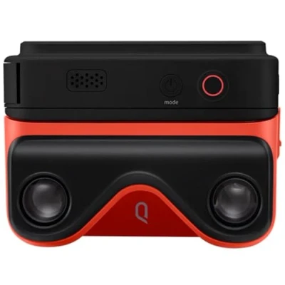 Imagen de KanDao cámara 3D, instantánea de Fotos y vídeo estereoscópica, Pantalla táctil 2,54 Pulgadas, antivibración, estabilización Imagen, QooCam Ego, Negro.