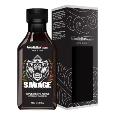 Imagen de The Goodfellas&#039; smile fluido dopobarba Savage zero alcool 100ml