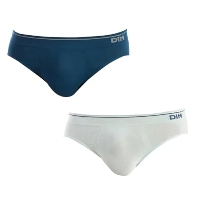 Imagen de Dim Calzoncillos Tipo Slip Sin Costuras De Algodón Unno Hombre x2, Multicolor, L