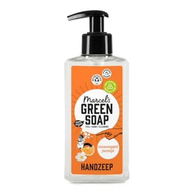 Imagen de Marcel&#039;s Green Soap Jabón de Manos Naranja y Jazmín 97% biodegradable Ingredientes naturales 250 ML