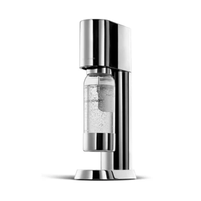 Imagen de SodaStream Enso Máquina Gasificadora de Agua Premium Acero Inoxidable, Incluye Botella 1 Litro para Gasificar Apta Lavavajillas