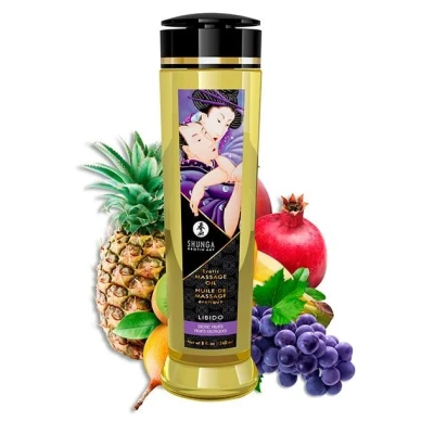 Imagen de Aceite de masaje Shunga frutas exóticas libido