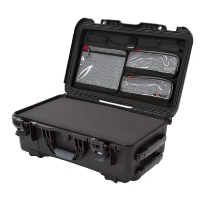 Imagen de Nanuk Funda rígida Impermeable 935 con Ruedas, Espuma en Cubos y Organizador de Tapa, Color Negro