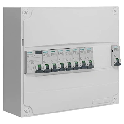 Imagen de Cuadro 1 fila preequipado inter. diff. 40 A tipo AC + 8 disyuntores