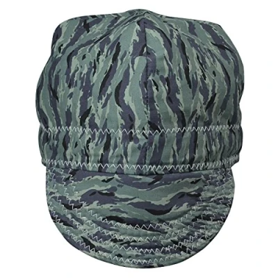 Imagen de RIVERWELD Tapa de soldadura Puro algodón Malla para soldadores Fósforo Casco American Eagle Color Equipo seguridad laboral Protección la cabeza