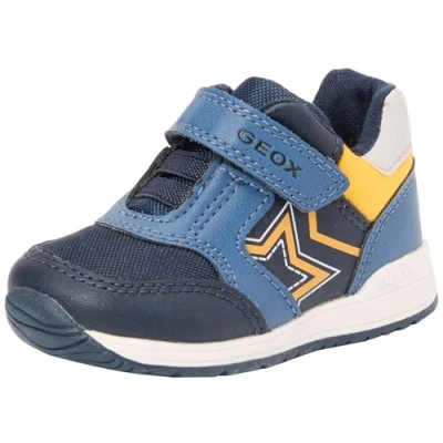 Imagen de Geox B Rishon Boy A, Botines de Senderismo Bebé Niños, Azul 02, 21 EU