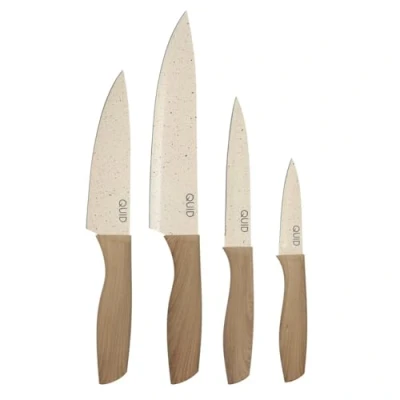 Imagen de Quid Astral Set 4 Cuchillos Cocina Acero Inoxidable 9 12,5 15 20cm