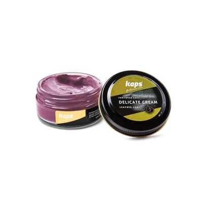 Imagen de Kaps Crema para El Cuidado del Calzado, Intensivo Y Nutritivo Cuero, Delicate, 70 Colores (125 fucsia)