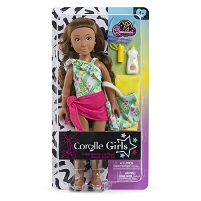 Imagen de Corolle 9000600120 Girls Estuche Melody en la Playa, 5 Accesorios, 28 cm, a Partir de 4 años, Color Natural, Large