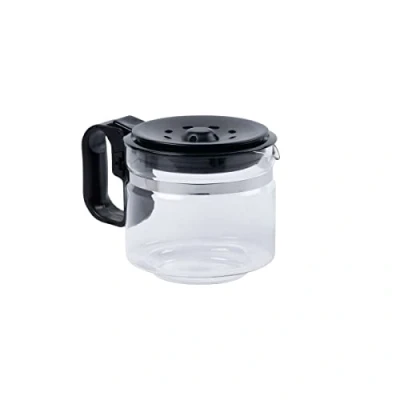Imagen de Fackelmann Verseuse universelle pour cafetière 20999 Jarra Adaptable a Todas Las cafeteras, Color Negro, 17,5 x 14 cm, Vidrio y ABS, 1 litres