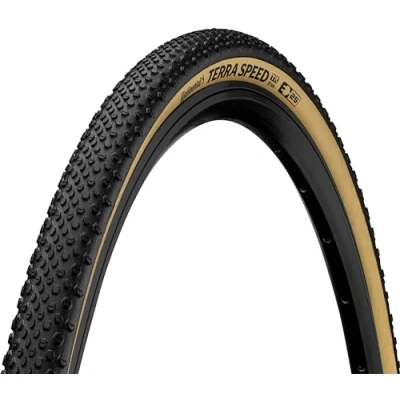 Imagen de Continental Terra Speed Protection Bicycle Tire, Unisex Adult, Black/Cream, 28&quot;, 700 x 35C, 28 1.35