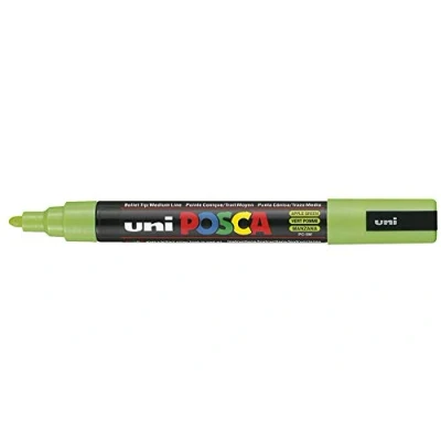 Imagen de Posca Uni Ball Rotulador PC 5M Verde Manzana Individual Pluma