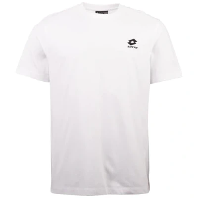 Imagen de LOTTO 1124001 Camiseta para Hombre, Corte Regular, Color Blanco Brillante, Talla XXL