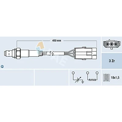 Imagen de Sonda lambda FAE 77114
