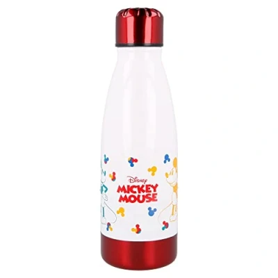 Imagen de Botella infantil térmica de acero inoxidable con doble pared 340 ml Mickey Mouse