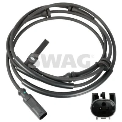 Imagen de SWAG 33 10 1454 Sensor de ABS Eje delantero, derecha 1875mm ALFA ROMEO: 147