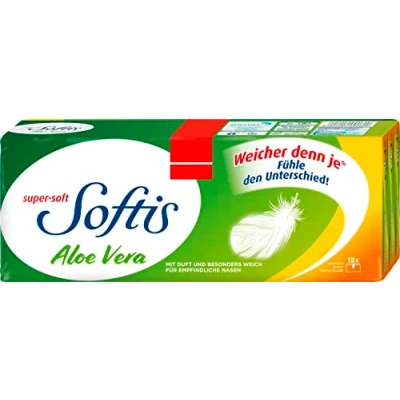 Imagen de Regina Softis Pañuelos (4 capas, aloe vera, 15 x 9 unidades)