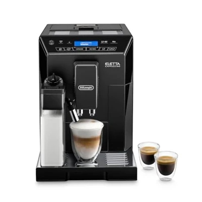 Imagen de De&#039;Longhi ECAM 44.660.B Cafetera SuperAutomatica (15 bares, Panel LED, Capuccino Automático &quot;LatteCrema&quot;, Limpieza Automática) Color Negro